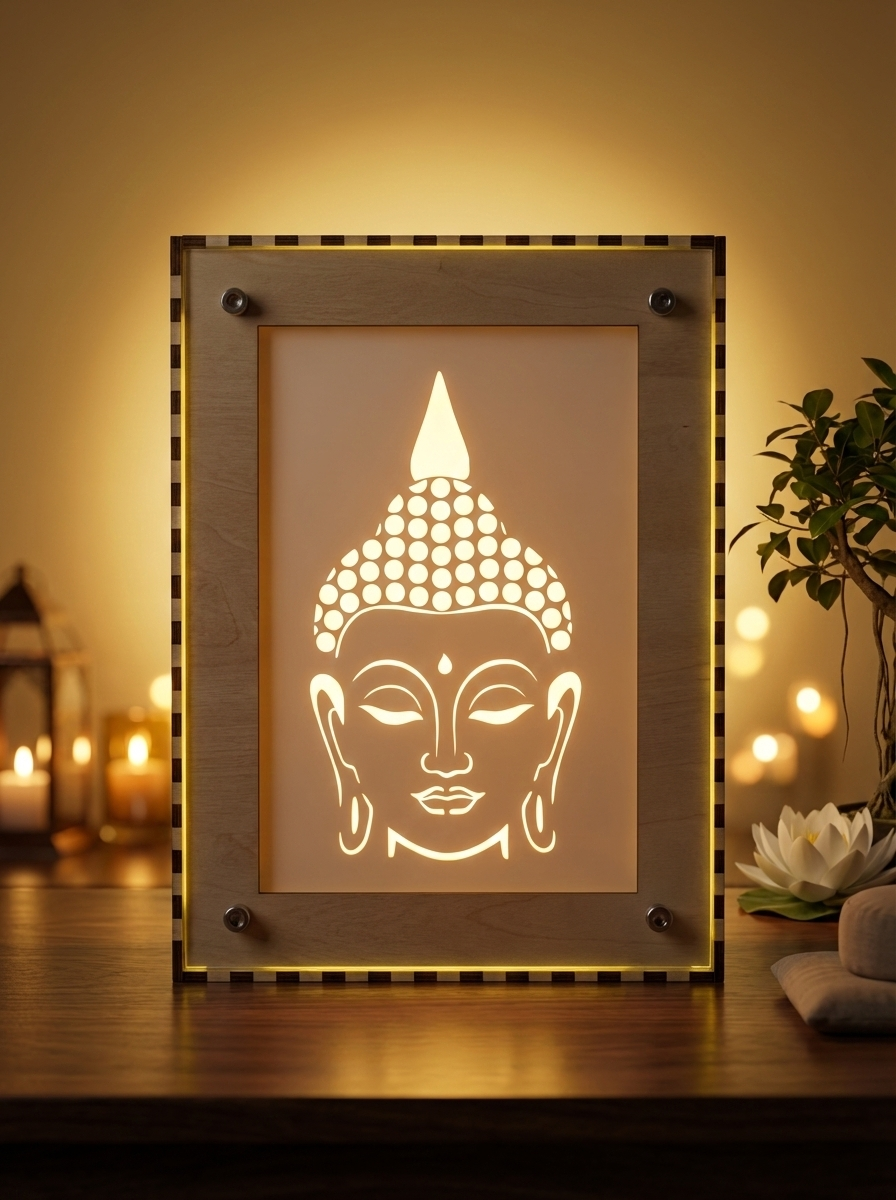 Buddha Light Box (Front)