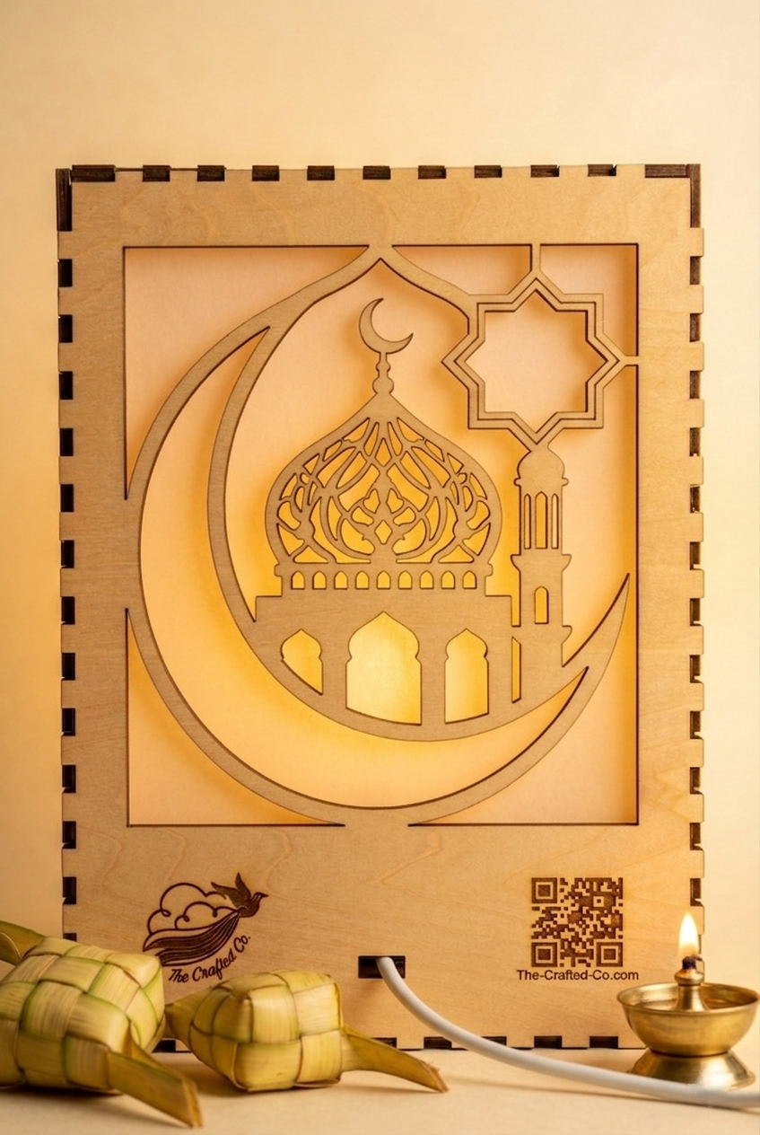 Hari Raya Light Box (Back)