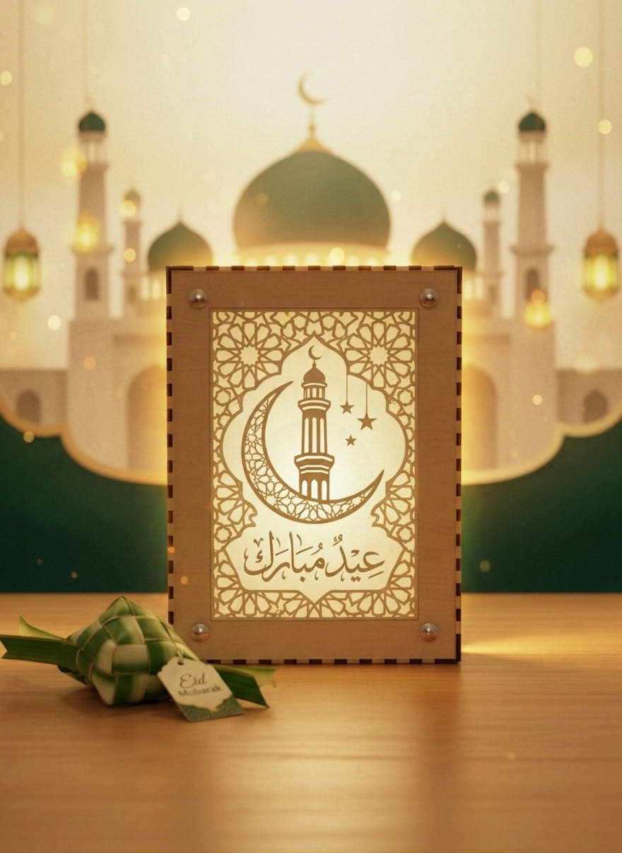 Hari Raya Light Box (Front)
